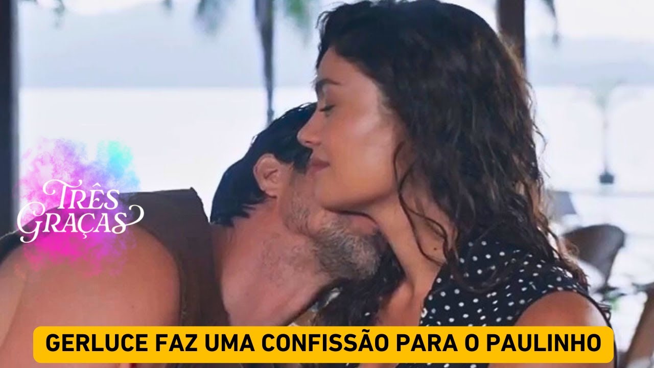 Gerluce fica encantada com o jeito que o Paulinho tem cuidado dela