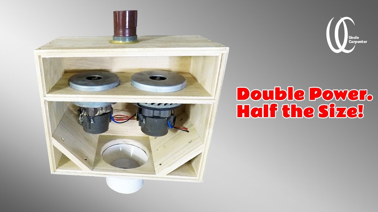 DIY Compact Dust Collector with Double the Power!