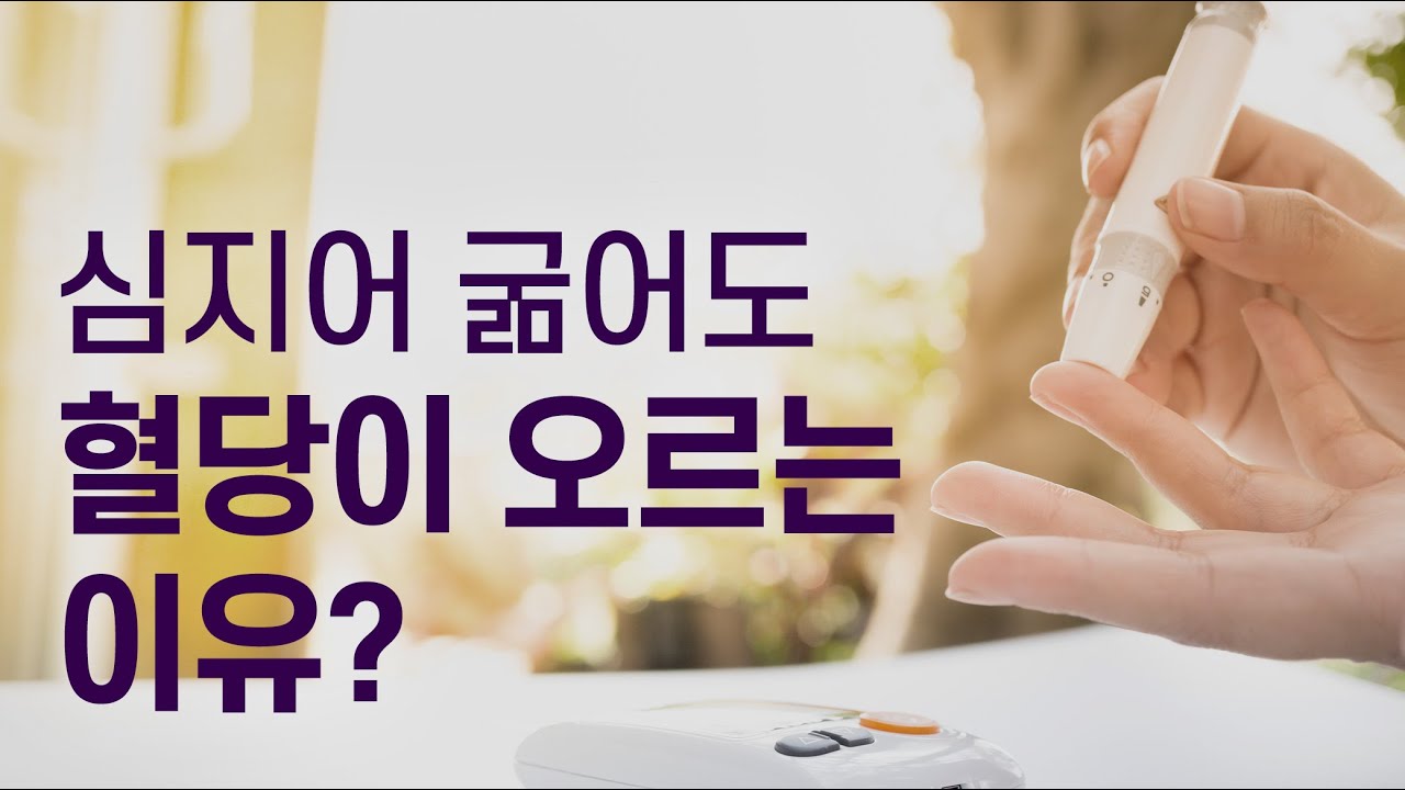 굶어도 혈당이 오르는 이유 - 간과해선 안되는 2형 당뇨의 원인