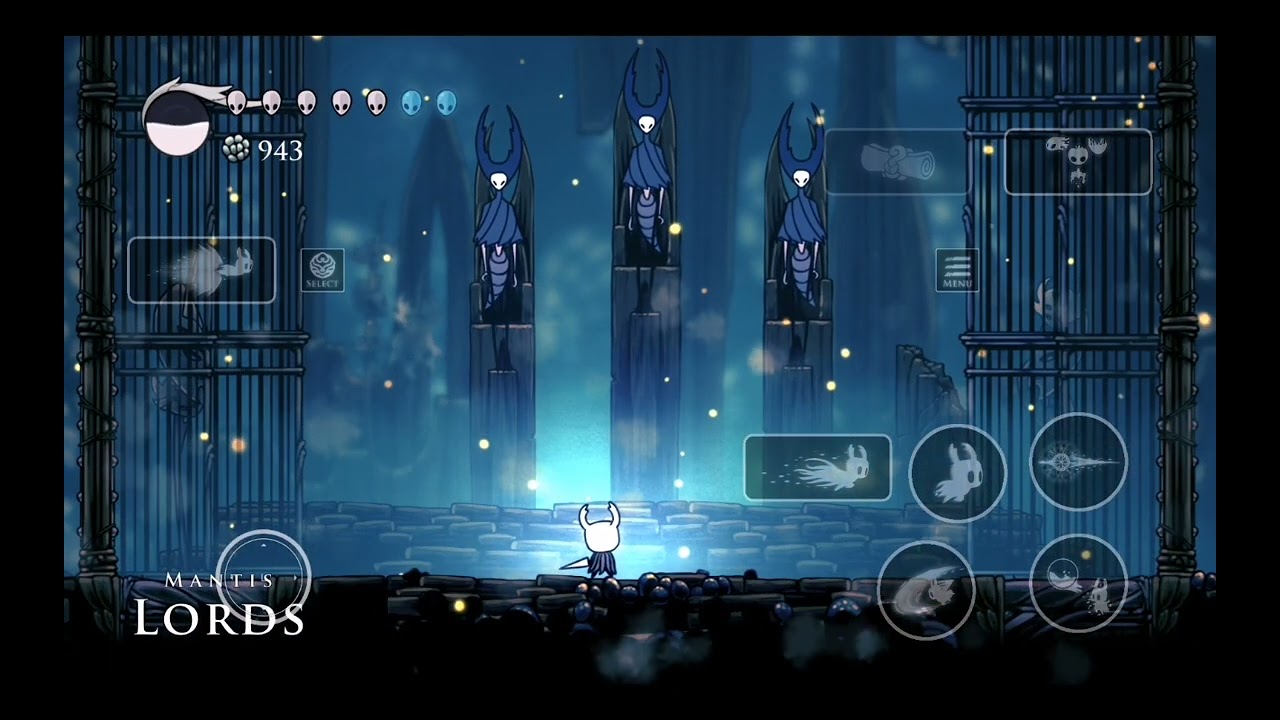 Hollow knight mobil port ama tabletimden! Mantis Lords