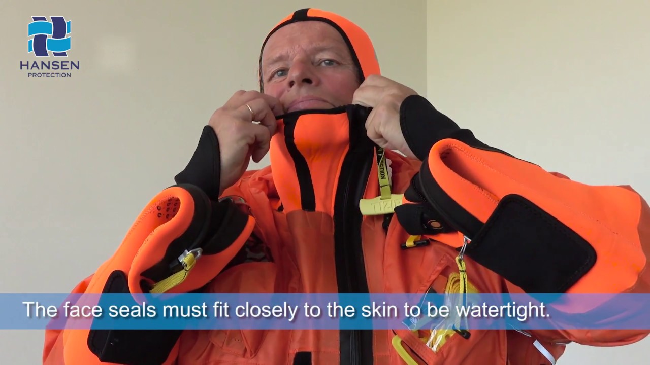 Redningsdrakt SeaAir Barents fra Hansen Protection