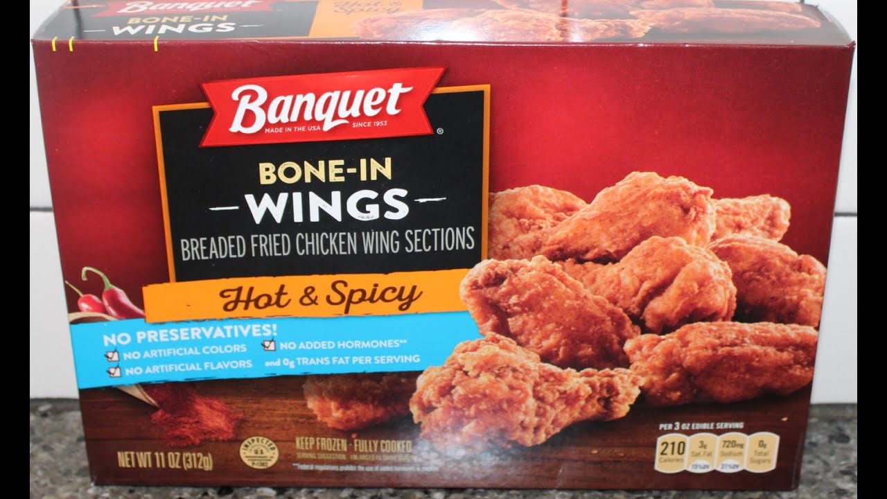 Banquet Bone-In Hot & Spicy Wings Review