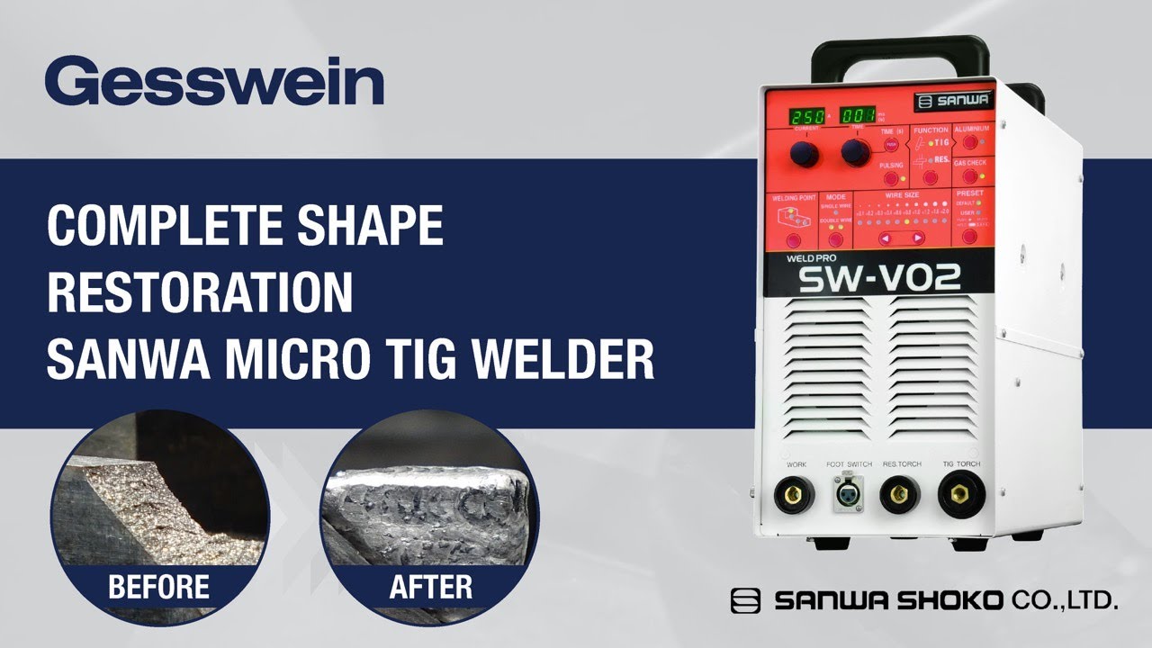 Full Shape & Surface Restoration | Sanwa Micro TIG Welder