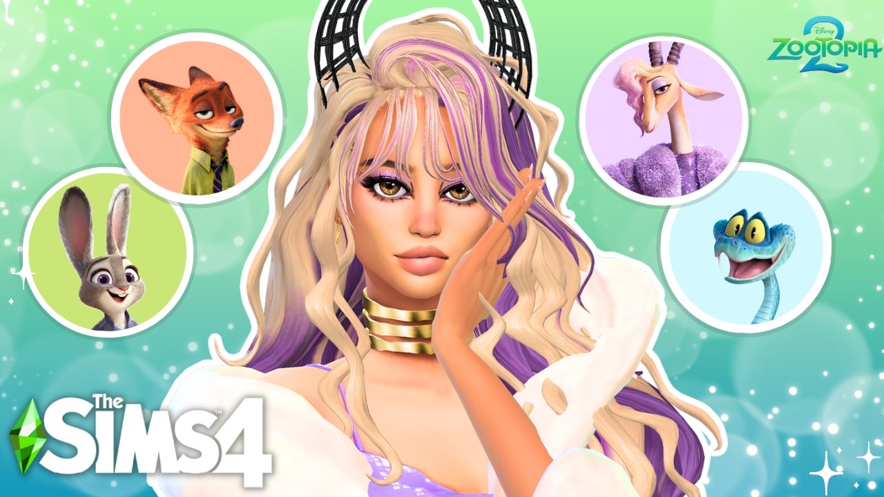 ВОСКРЕШЕНИЕ КУЛЬТОВЫХ ПЕРСОНАЖЕЙ «ЗВЕРОГОПИЯ 2» В THE SIMS 4!