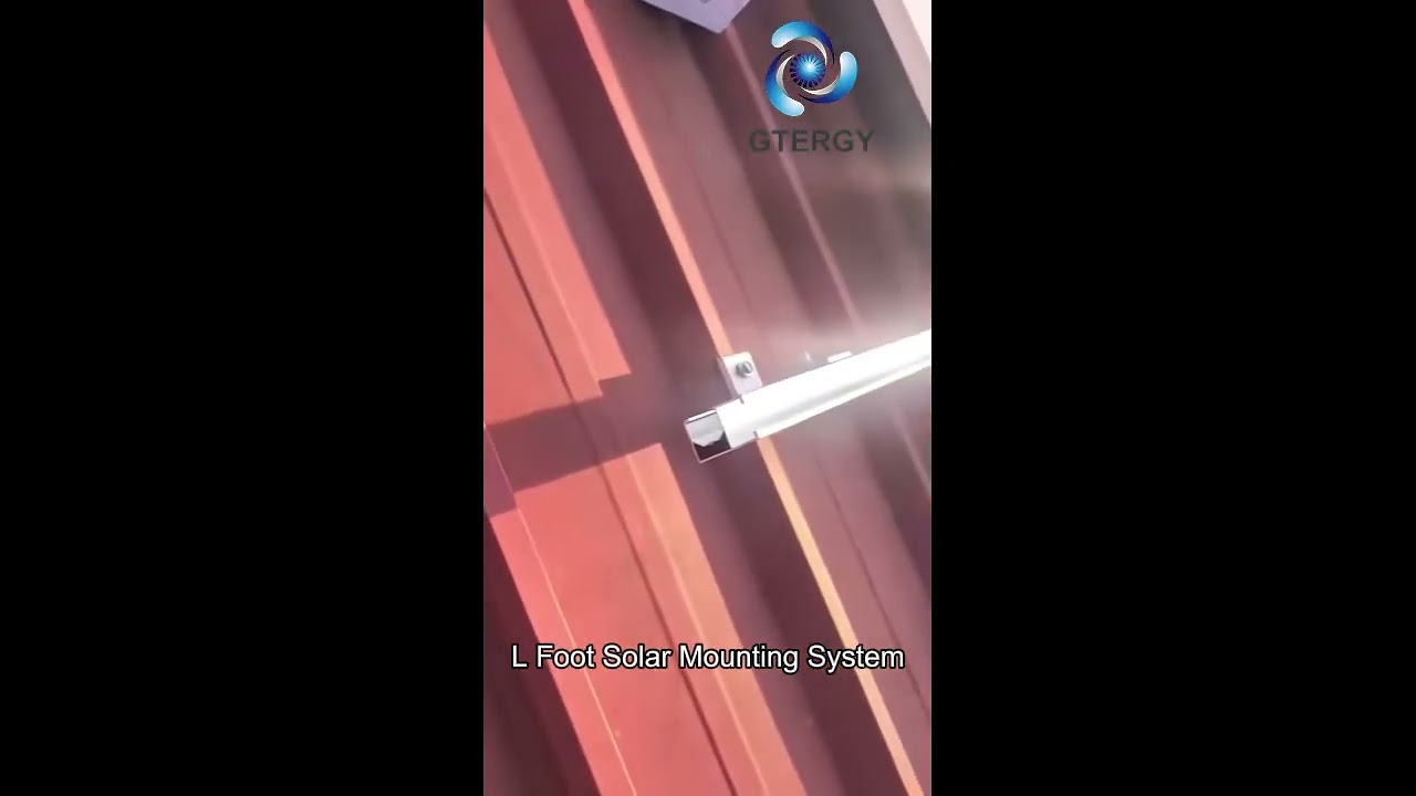 L Foot Solar Mounting Project