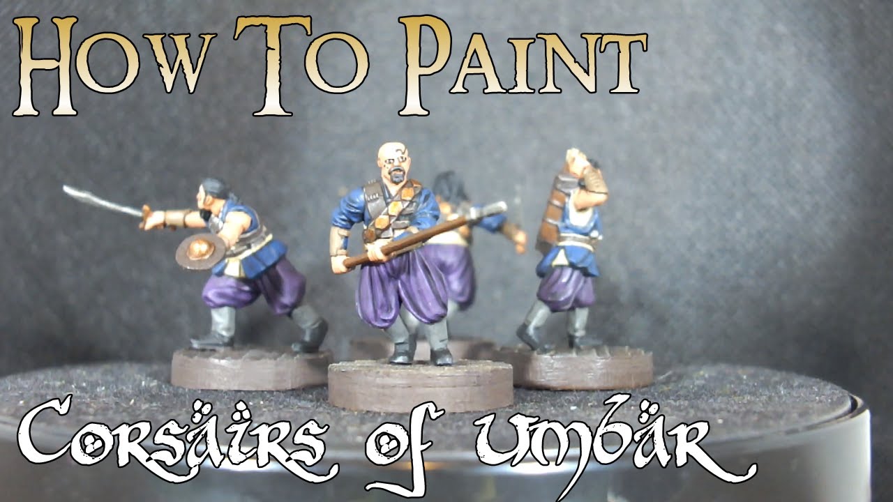How to Paint: Corsairs of Umbar - Middle earth Strategy Battle Game