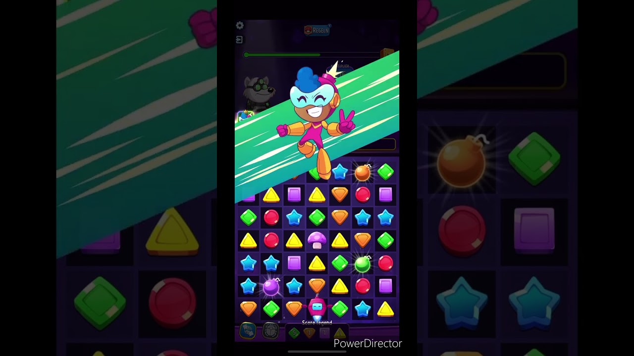 Solo Challenge Multiplier Mushrooms - 12500 Points Perfect Heist Match Masters