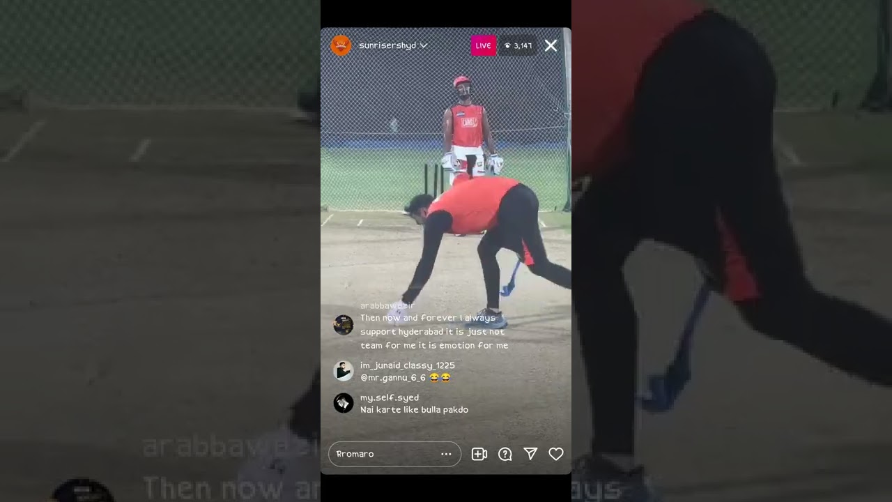 SUNRISERS HYDERABAD| POORAN EXPLOSIVE SIXES| PRACTICE NETS