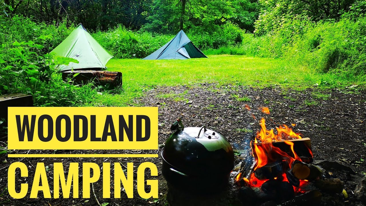 Tent CAMPING in Forest // SMD Lunar Solo