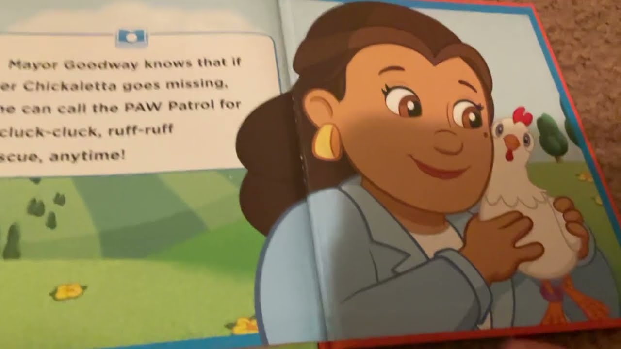 Paw patrol Where is Chickaletta? Read story