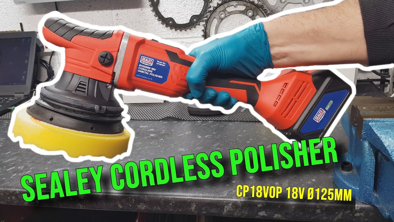 Sealey 18V DA Cordless Orbital Polisher CP18VOP Unboxing