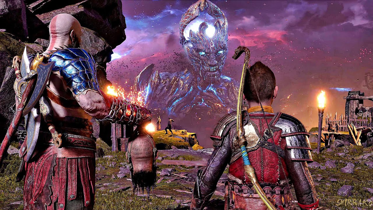 God of War Ragnarok - Ending & Odin Final Boss Fight + Secret Ending (4K 60FPS)