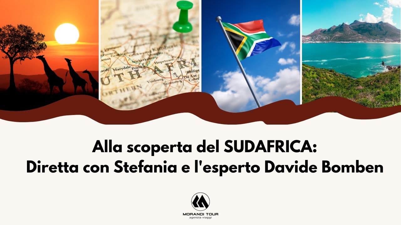Alla scoperta del SUDAFRICA: Diretta con l'esperto Davide Bomben