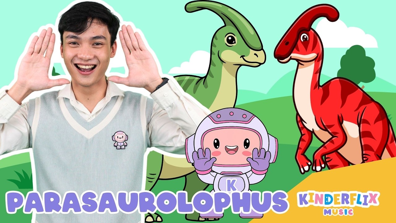 Parasaurolophus - Lagu Anak dan Balita Indonesia | Original Song - Kinderflix Music