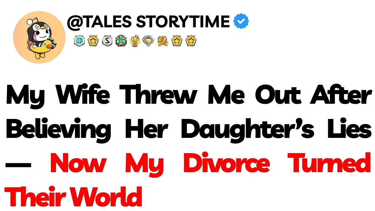 My Wife Threw Me Out After Believing Her Daughter’s Lies — Now My Divorce Turned Their World