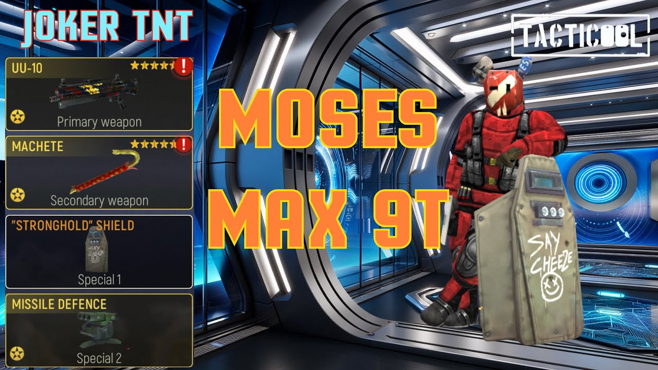 TACTICOOL MOSES MAX 9T UU-10 (defense) HIGHLIGHTS🎮#highlights#tacticool #tacticoolgame #game