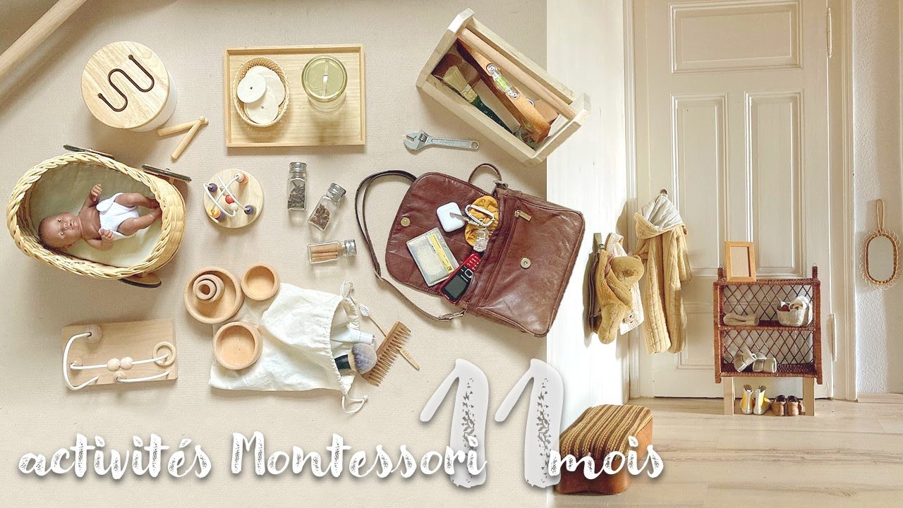 11 mois | Activités MONTESSORI à la maison