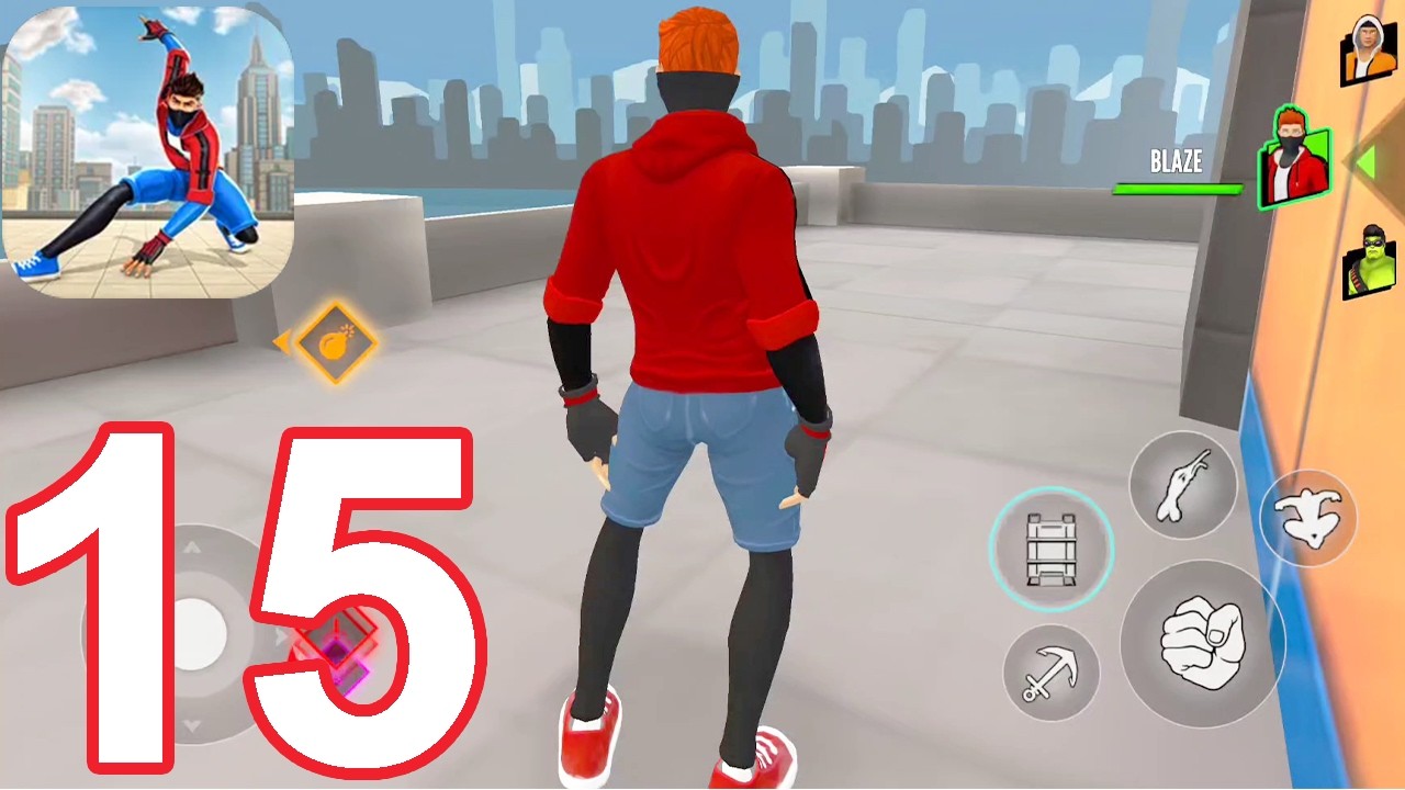 Rope Fighter Action - Gameplay Walkthrough Part 15 (iOS, Android)