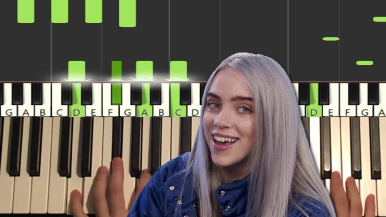 Billie Eilish - wish you were gay (Piano Tutorial Lesson)