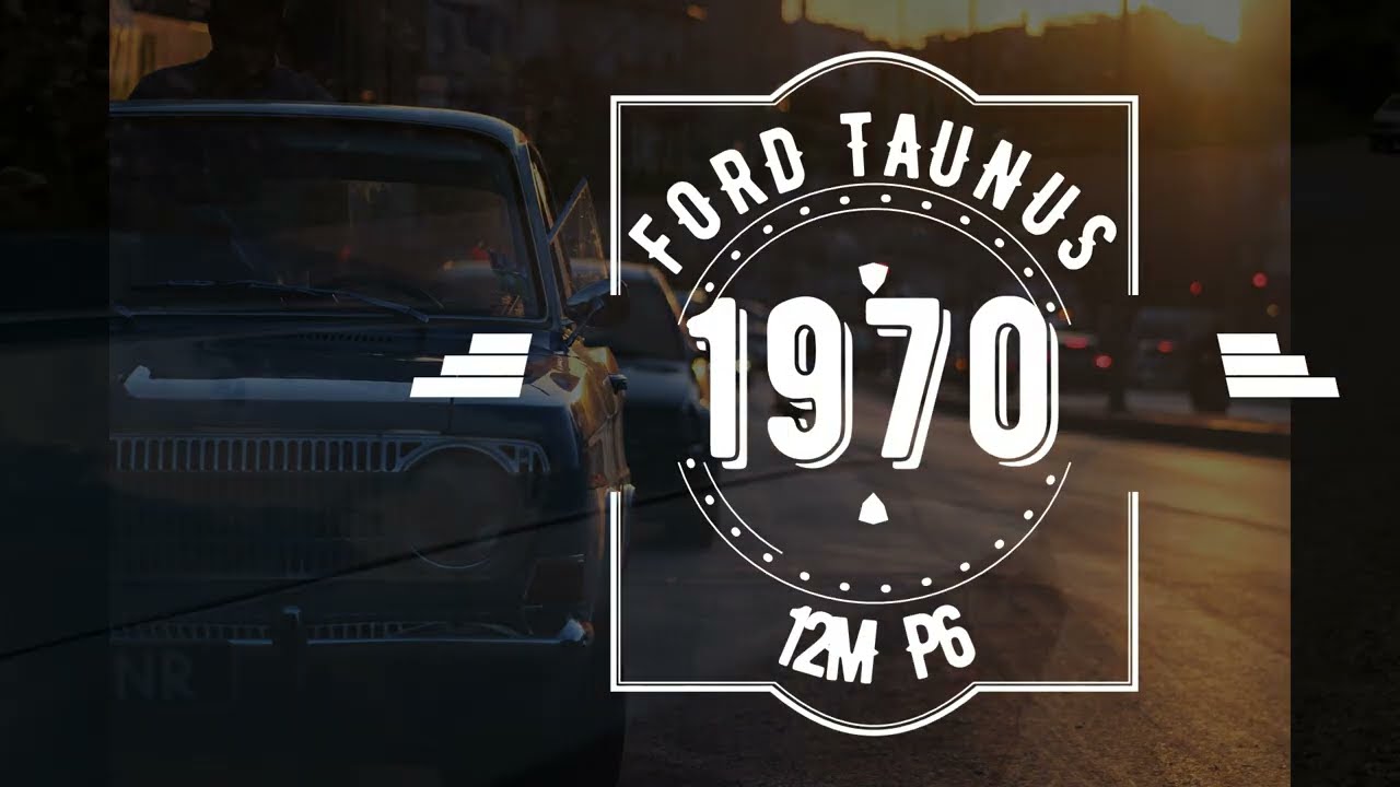 1970 Ford Taunus 12M P6 Coupe Koldan Manuel Vites