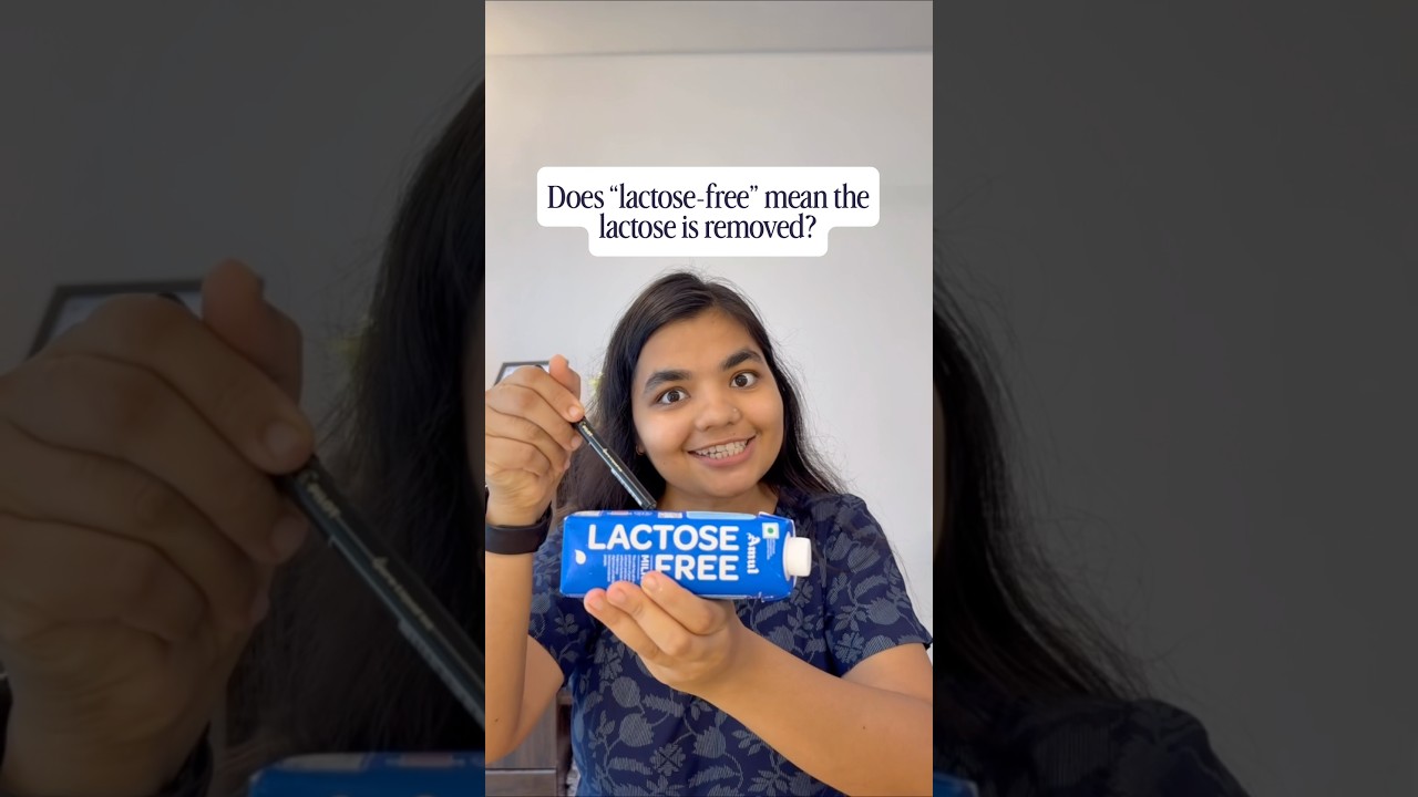 What is Lactose Free Milk really? #amulmilk #lactoseintolerant