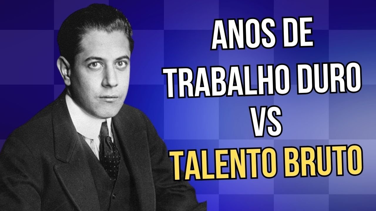 Marshall Preparou esse Ataque por Anos!! Capablanca Venceu Mesmo Assim...