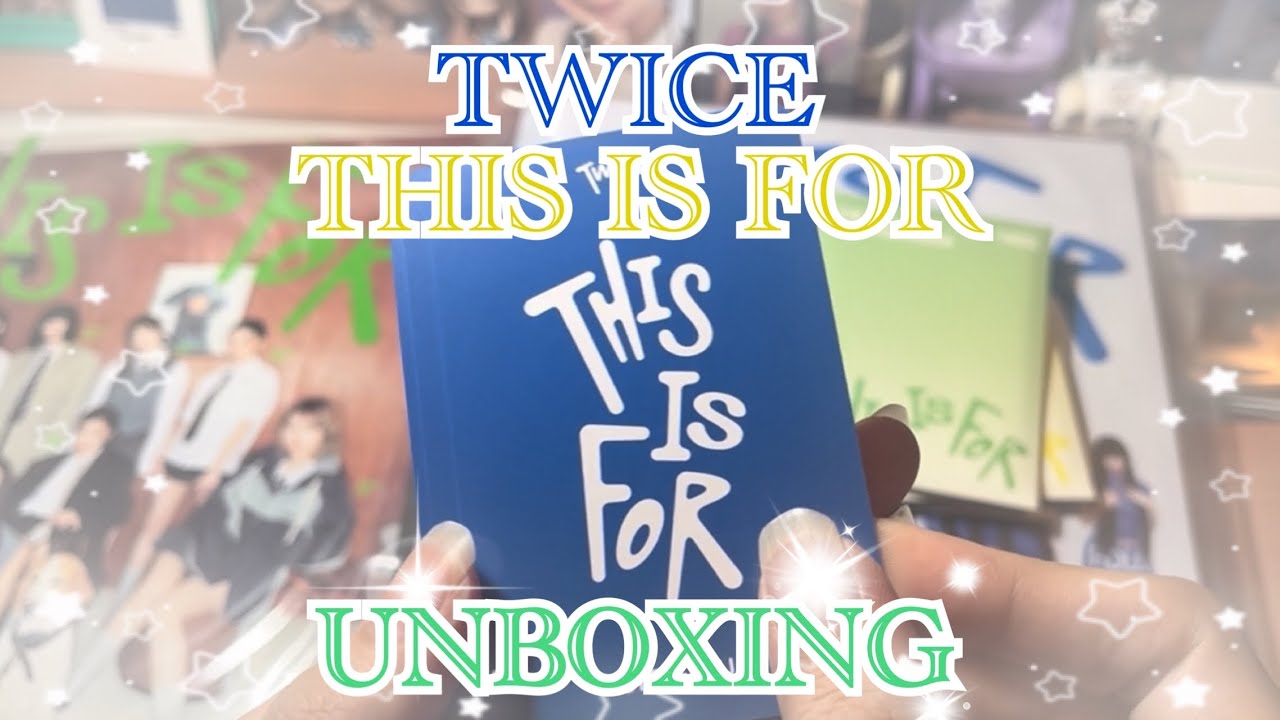 TWICE THIS IS FOR UNBOXING/ twice開封動画/待ちに待ったカムバ！自引きはいかに！？ ライブグッズ開封も🤍💜ダヒョンちゃんグッズお豆腐すぎた🍨