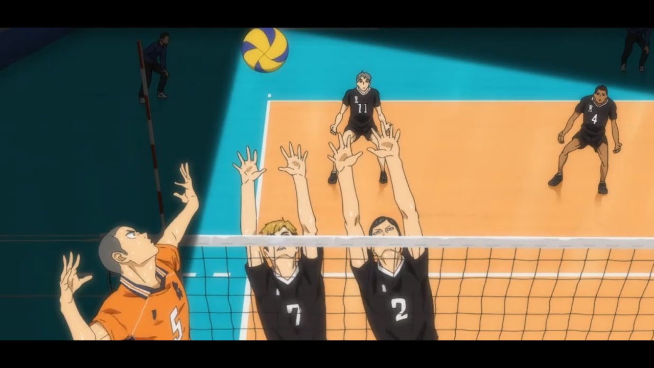 Tanaka's Extremely sharp linear shoot | Haikyuu!: to the top