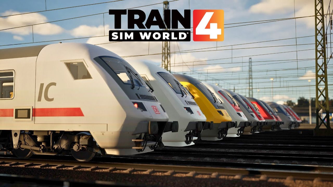 Große Repaintvorstellung! | IC-Steuerwagen Sonderlackierungen  | TRAIN SIM WORLD 4