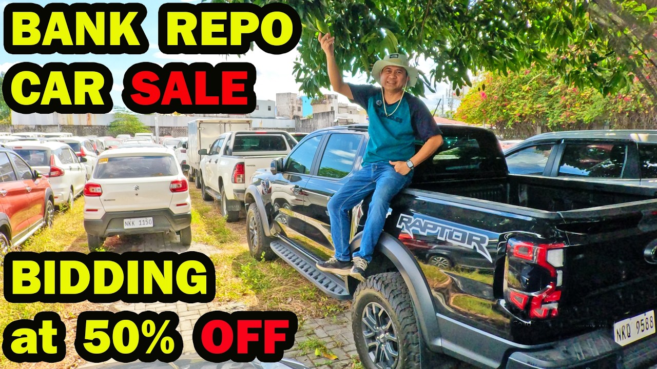 Bank Repossessed Car Sale Bidding at 50% off cars sedan pick up suv utility vans 7 seaters in the ph