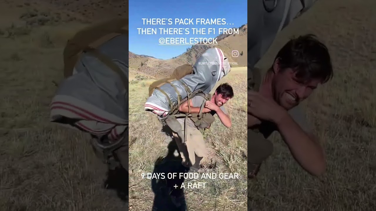 The F1 frame from Eberlestock is INSANE! #eberlestock