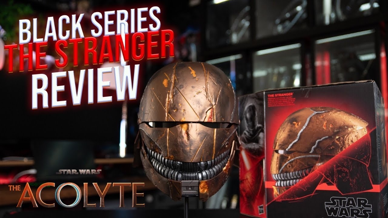 Star Wars Black Series The Stranger Helmet Review