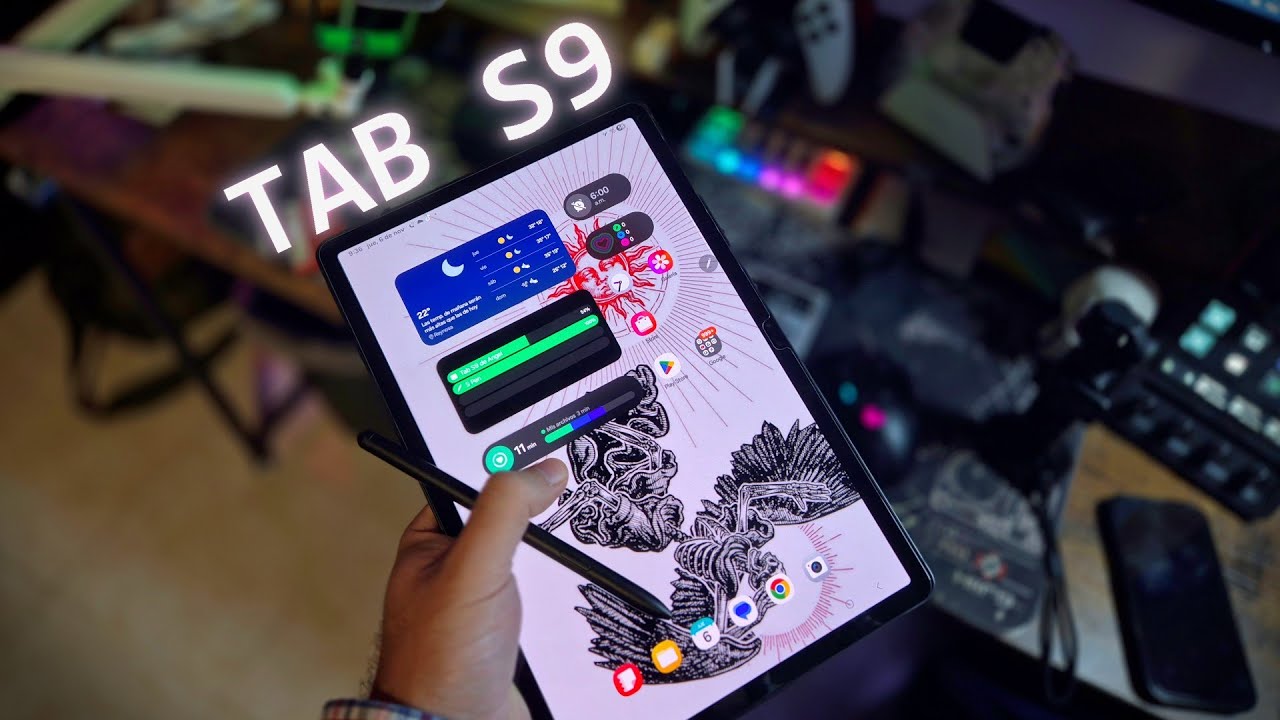 TAB S9 EN 2025 - Un dia en mi vida con la TAB S9