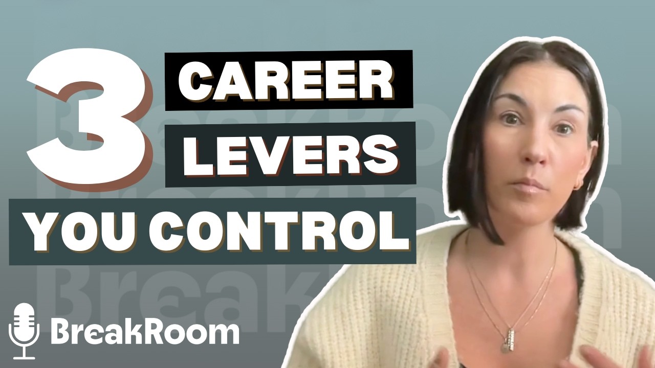 The 3 Levers You Actually Can Control in Your Career