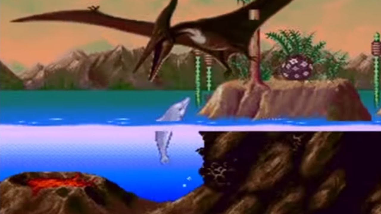 Ecco the Dolphin - Jurassic Beach (SNES Remix)