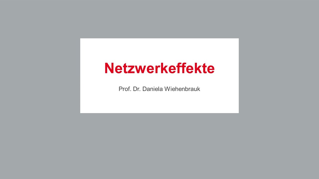 Netzwerkeffekt