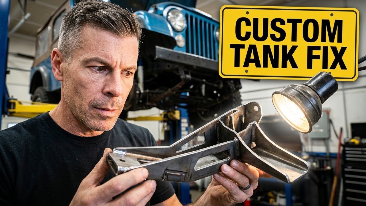 Epic Gas Tank Upgrade for a Jeep CJ5! Part 2 