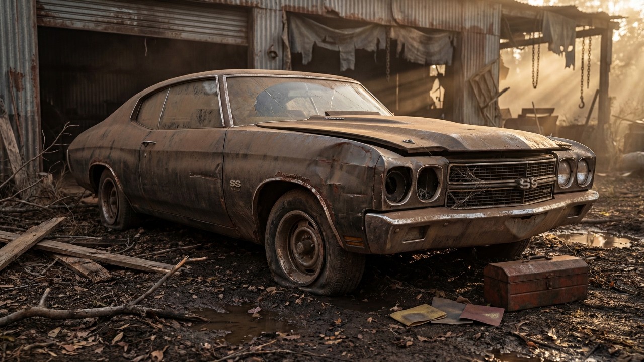 The Grand ASMR Reveal A Fully Restored Chevrolet Chevelle SS Roars to Life & First Drive