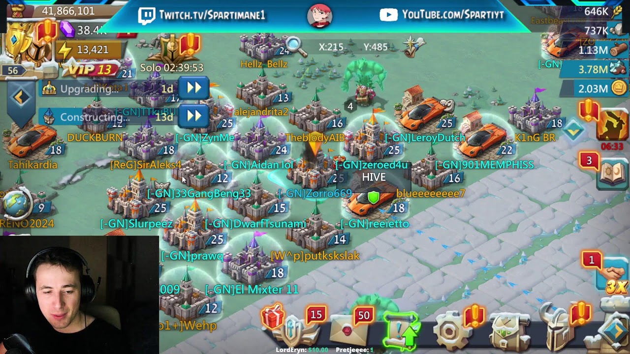 K1483 - Getting Soloed - Risky Plays Lords Mobile