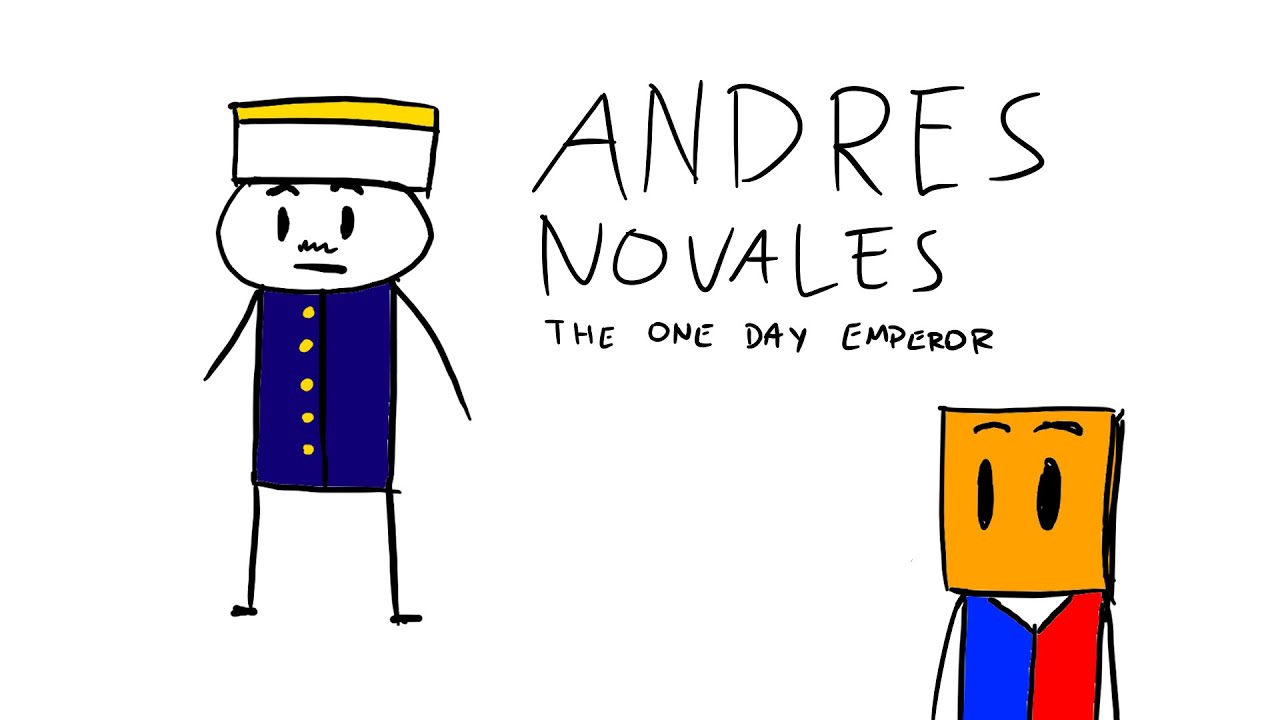 Andres Novales- The one day Emperor| Paperbag Jackets