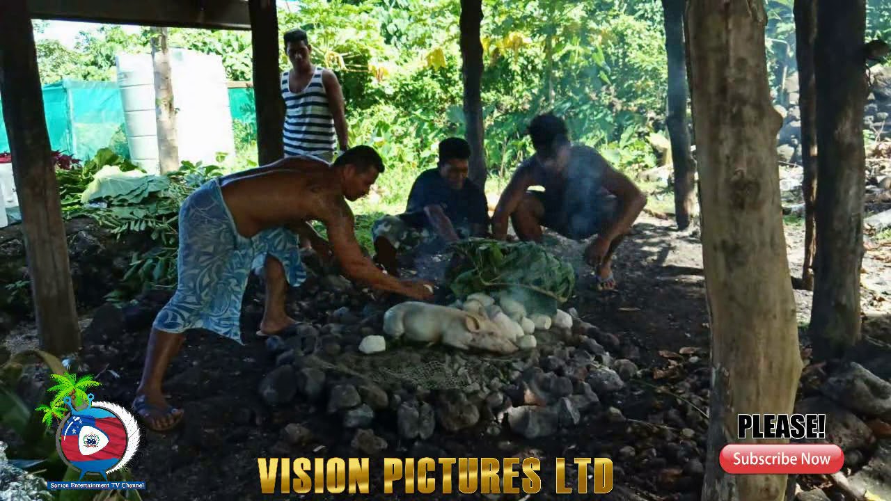 SAMOA ENTERTAINMENT TV CHANNEL-MAKING UMU FOR SUNDAY TOONA'I AT TAUFUA ..pLS SUBSCRIBE FOR MORE.