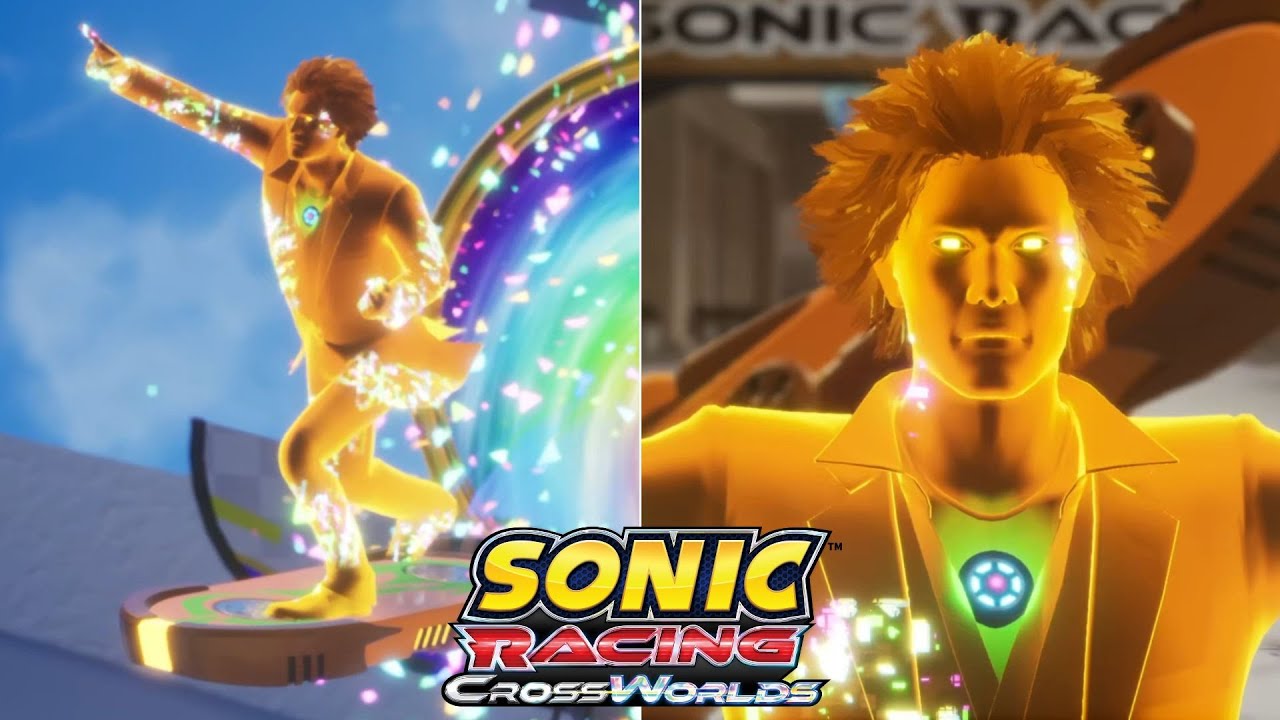 If Ichiban Kasuga (AI Racer) Was In Sonic Racing: CrossWorlds