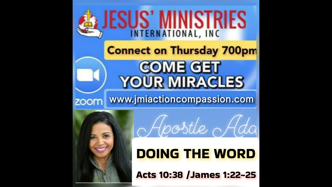 Doing the Word - Apostle Ada JMI - March 5 2026