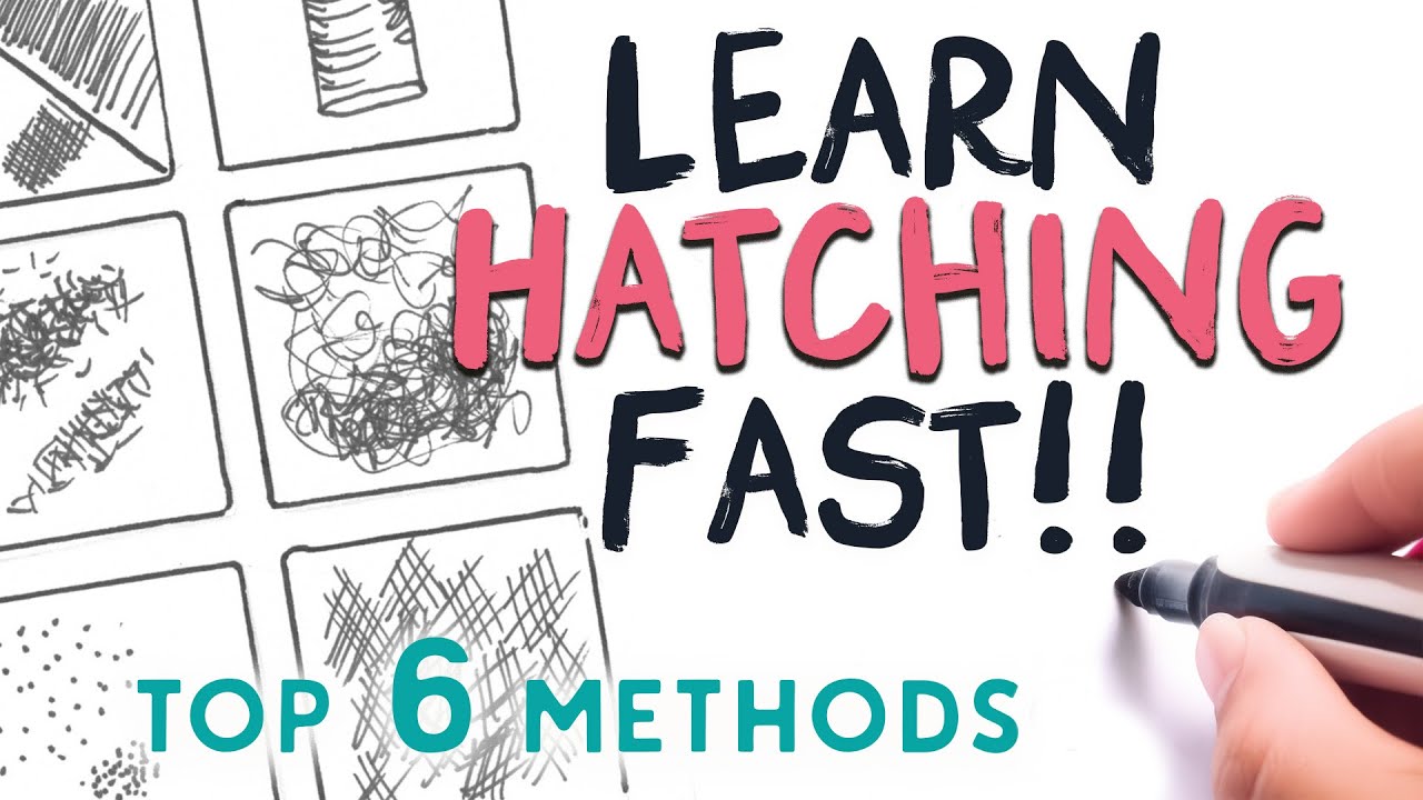 Hatching You Need to Know | Basic Pen & Ink Techniques for Fast Shading
