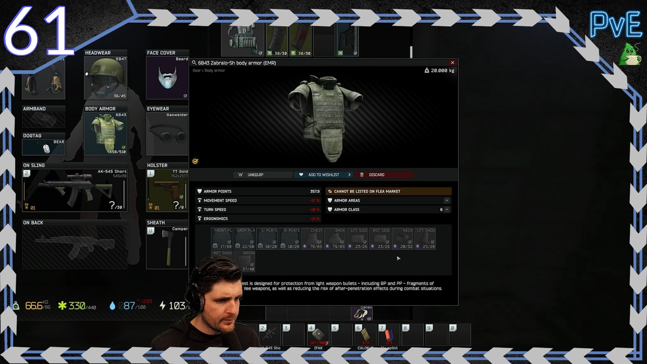 TWO 6B43s!!!! in Hideout Based Ultra Hardcore Tarkov 🌲 Episode 61