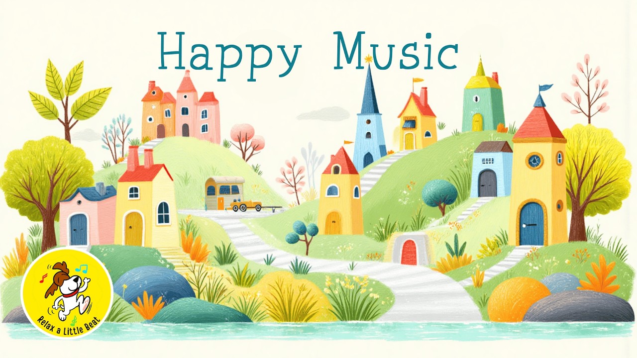 Happy Music for Playtime, Great for Babies & Toddlers | 1 Hour Happy Upbeat Morning Music for Kids