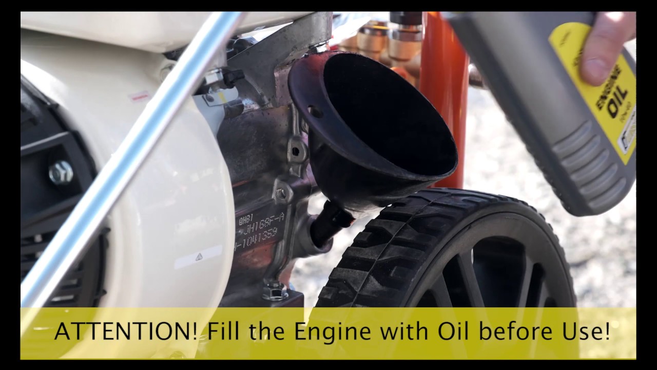 First time use of Gaspper GP3300HD - Instruction video Gaspper GP3300HD