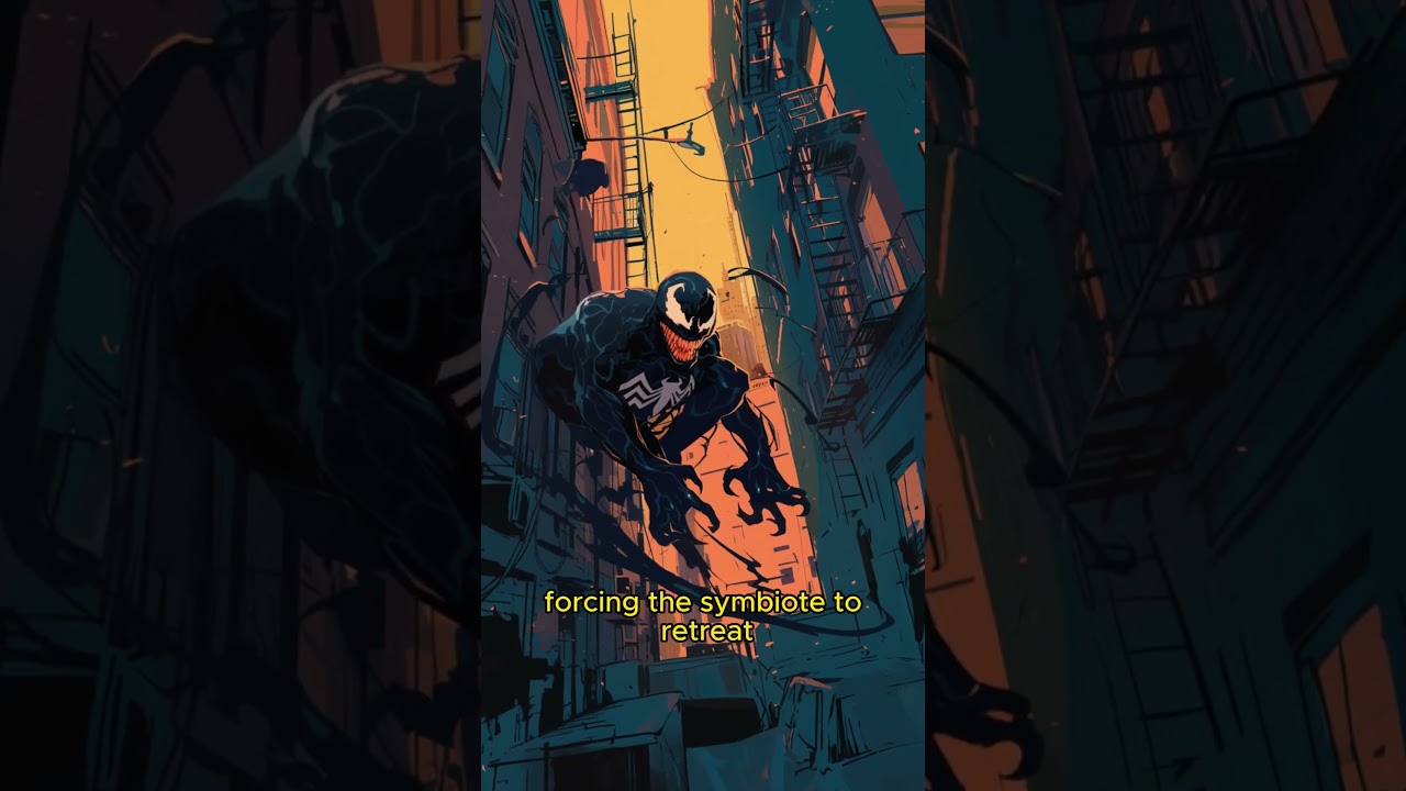 wolverine clashes with venom #shorts #ai