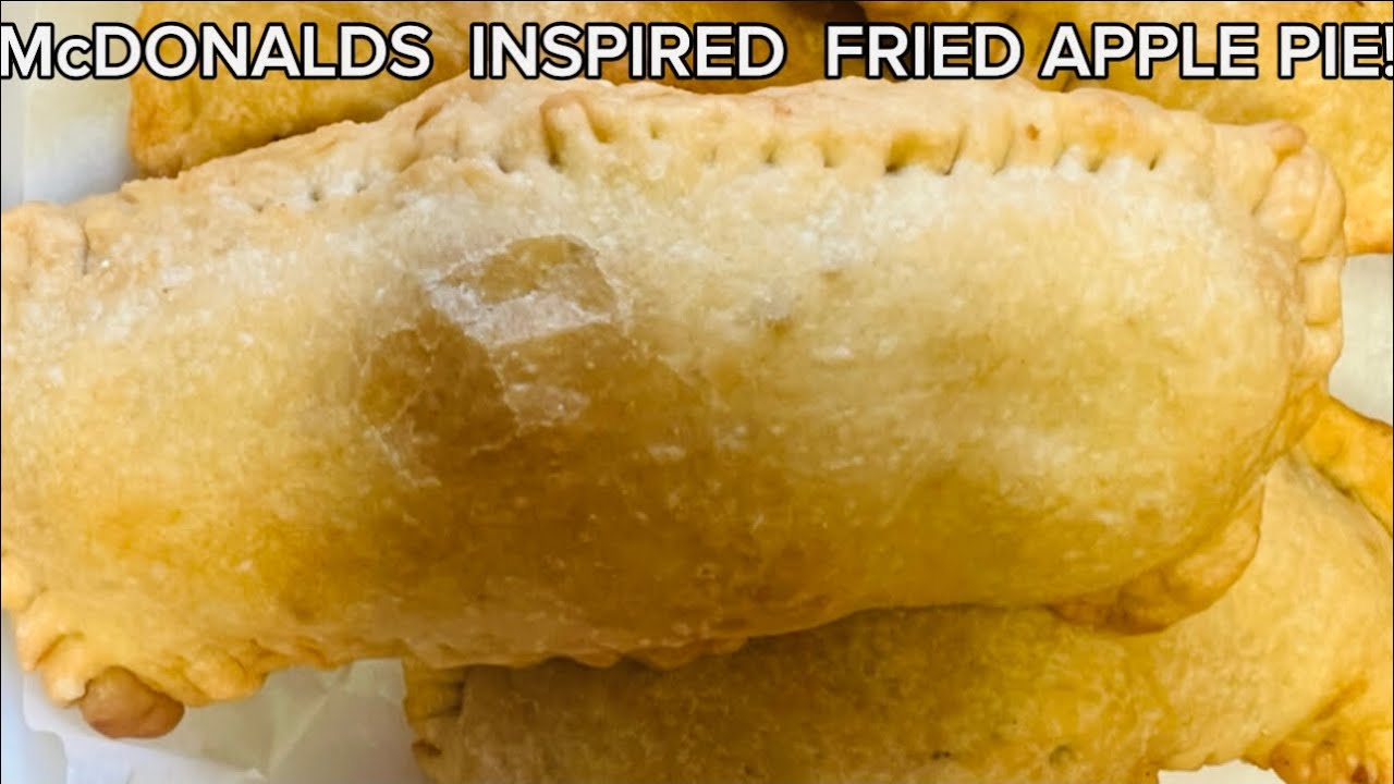 MAKING CLASSIC HOMEMADE MCDONALDS APPLE  PIE IS EASY BY CHEF AYESHA 