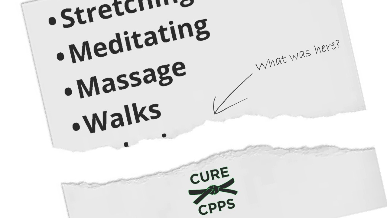 Если вам не становится лучше, вероятно, дело в этом.